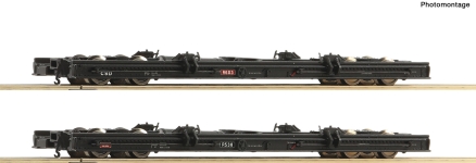 Roco 34068 - H0e - 2-tlg. Set Rollwagen, CSD, Ep. III-IV